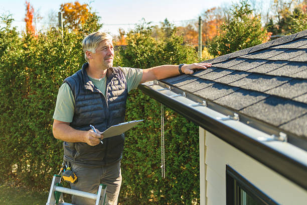 Professional Roof Inspection technician working in Lyons, KS